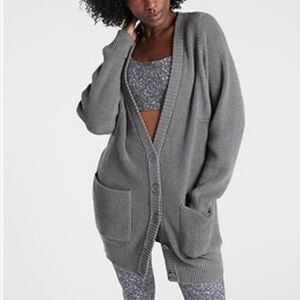 Athleta West End Oversized Sweater Cardigan